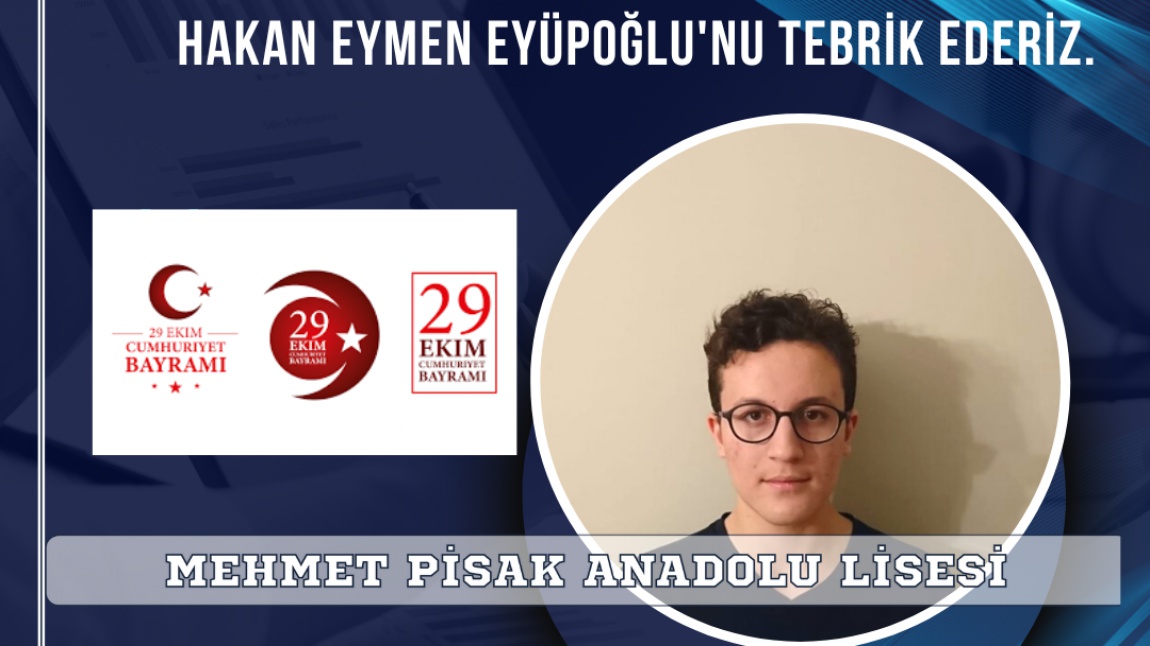 9/A Hakan Eymen Eyüpoğlu Tebrikler (Cumhuriyet Bayramı Kompozisyon Yarışması)